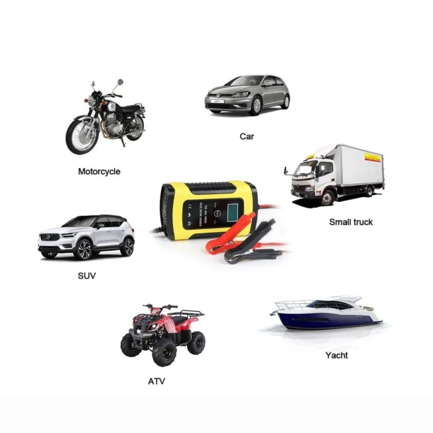 Smart Charge Pro (Cargador de Batería Auto y Moto)