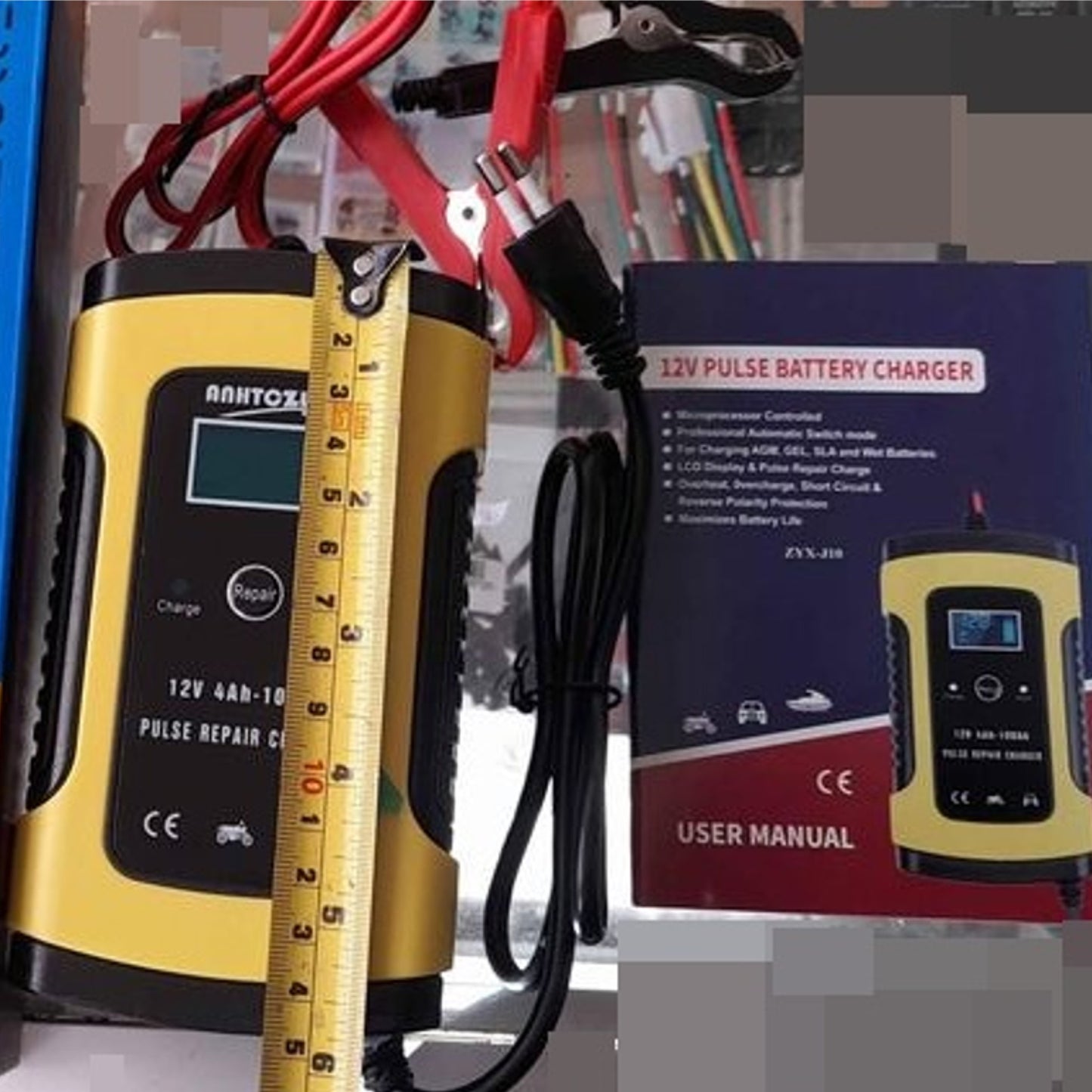 Smart Charge Pro (Cargador de Batería Auto y Moto)